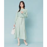 ビスチェライクバイカラーニットワンピース【洗濯機洗い可】 | index | 詳細画像19 