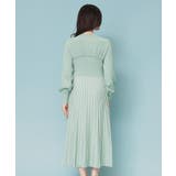 ビスチェライクバイカラーニットワンピース【洗濯機洗い可】 | index | 詳細画像25 