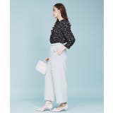 フラワーフリルボウタイブラウス【洗濯機洗い可】 | index | 詳細画像7 