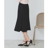 麻調マーメイドフレアスカート【洗濯機洗い可 吸水速乾 防シワ | index | 詳細画像5 