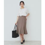 麻調マーメイドフレアスカート【洗濯機洗い可 吸水速乾 防シワ | index | 詳細画像10 