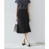 麻調マーメイドフレアスカート【洗濯機洗い可 吸水速乾 防シワ | index | 詳細画像1 