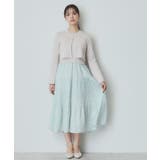 《ツインセット》カーディガン×ニットドッキングワンピース【洗濯機洗い可】 | index | 詳細画像27 