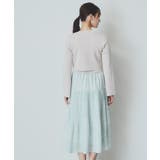 《ツインセット》カーディガン×ニットドッキングワンピース【洗濯機洗い可】 | index | 詳細画像33 