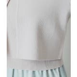 《ツインセット》カーディガン×ニットドッキングワンピース【洗濯機洗い可】 | index | 詳細画像36 