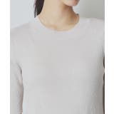 《ツインセット》カーディガン×ニットドッキングワンピース【洗濯機洗い可】 | index | 詳細画像40 