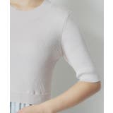 《ツインセット》カーディガン×ニットドッキングワンピース【洗濯機洗い可】 | index | 詳細画像41 