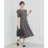 総レースギャザースリーブワンピース【洗濯機洗い可】 | index | 詳細画像2 