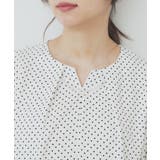 2WAYキーネックタックブラウス【洗濯機洗い可/防シワ】 | index | 詳細画像30 