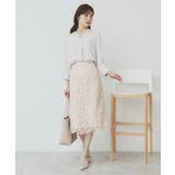 《XS-LLサイズ》フラワーレースタイトスカート【洗濯機洗い可】 | index | 詳細画像7