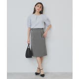 ストレッチセミタイトスカート/セットアップ対応【洗濯機洗い可/抗ピル】 | index | 詳細画像2 