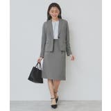 ストレッチセミタイトスカート/セットアップ対応【洗濯機洗い可/抗ピル】 | index | 詳細画像3 