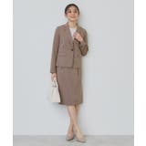 ストレッチセミタイトスカート/セットアップ対応【洗濯機洗い可/抗ピル】 | index | 詳細画像11 