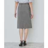 ストレッチセミタイトスカート/セットアップ対応【洗濯機洗い可/抗ピル】 | index | 詳細画像15 