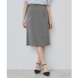 チャコールグレー(013) | ストレッチセミタイトスカート/セットアップ対応【洗濯機洗い可/抗ピル】 | index