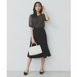 チュールレーススリーブニット【洗濯機洗い可】 | index | 詳細画像5 