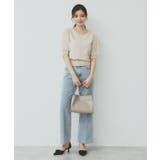 チュールレーススリーブニット【洗濯機洗い可】 | index | 詳細画像8 