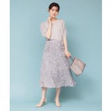 リボン柄マーメイドフレアスカート【洗濯機洗い可/イージーアイロン】 | index | 詳細画像8 