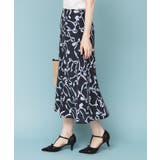 リボン柄マーメイドフレアスカート【洗濯機洗い可/イージーアイロン】 | index | 詳細画像10 