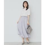 シアープリーツフレアスカート【洗濯機洗い可】 | index | 詳細画像9 