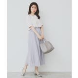 シアープリーツフレアスカート【洗濯機洗い可】 | index | 詳細画像10 