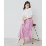 シアープリーツフレアスカート【洗濯機洗い可】 | index | 詳細画像18 