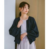 ノーカラーペプラムブルゾン【洗濯機洗い可】 | index | 詳細画像1 