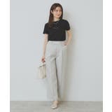 ワンポイントロゴ刺繍Tシャツ【UV/接触冷感/洗濯機洗い可】 | index | 詳細画像10 