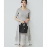 シアーラインニットワンピース【UV/洗濯機洗い可】 | index | 詳細画像4 