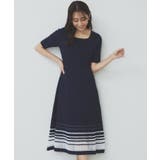 シアーラインニットワンピース【UV/洗濯機洗い可】 | index | 詳細画像16 