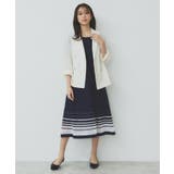 シアーラインニットワンピース【UV/洗濯機洗い可】 | index | 詳細画像15 