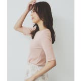 ラメリブクルーネックトップス【洗濯機洗い可】 | index | 詳細画像6 