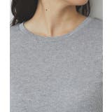 ラメリブクルーネックトップス【洗濯機洗い可】 | index | 詳細画像21 