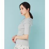 シアーラメフリルニット【洗濯機洗い可】 | index | 詳細画像21 