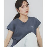 チャコールグレー(013) | 《6色展開 S 3Lサイズ》フラワー刺繍Tシャツ【汗ジミ防止 | index