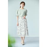 シアーフラワーフレアスカート【洗濯機洗い可】 | index | 詳細画像2 