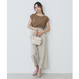 《XS-LLサイズ》フレンチスリーブニット【洗濯機洗い可/抗ピル】 | index | 詳細画像4 