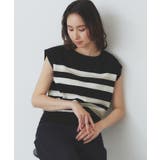 ブラック(319) | 《XS-LLサイズ》フレンチスリーブニット【洗濯機洗い可/抗ピル】 | index