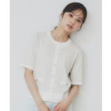 ラメバイカラー半袖カーディガン【洗濯機洗い可】 | index | 詳細画像11 