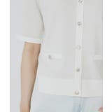 ラメバイカラー半袖カーディガン【洗濯機洗い可】 | index | 詳細画像20 