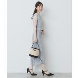 透かし編みノースリーブニット/セットアップ対応【洗濯機洗い可】 | index | 詳細画像7 