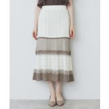 透かし編みフレアニットスカート/セットアップ対応【洗濯機洗い可】 | index | 詳細画像17 