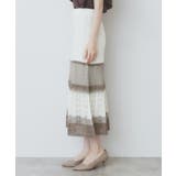 透かし編みフレアニットスカート/セットアップ対応【洗濯機洗い可】 | index | 詳細画像18 