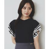 ボーダーフリルスリーブニット【洗濯機洗い可】 | index | 詳細画像9 