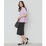 《5色展開》フリルバンドカラーペプラムブラウス【洗濯機洗い可 イージーアイロン … | index | 詳細画像14 