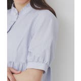 《5色展開》フリルバンドカラーペプラムブラウス【洗濯機洗い可 イージーアイロン … | index | 詳細画像25 