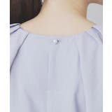 《7色展開 S LLサイズ》フリルタックスリーブキーネックブラウス【吸水速乾 | index | 詳細画像50 