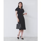 《S-3Lサイズ》フリルスリーブワンピース【洗濯機洗い可】 | index | 詳細画像17 