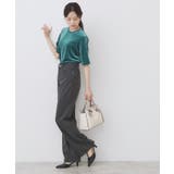 《andGIRL掲載》ベロアボクシーTシャツ【洗濯機洗い可】 | index | 詳細画像14