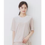 《andGIRL掲載》ベロアボクシーTシャツ【洗濯機洗い可】 | index | 詳細画像20